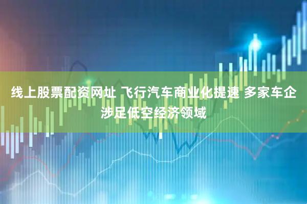 线上股票配资网址 飞行汽车商业化提速 多家车企涉足低空经济领域