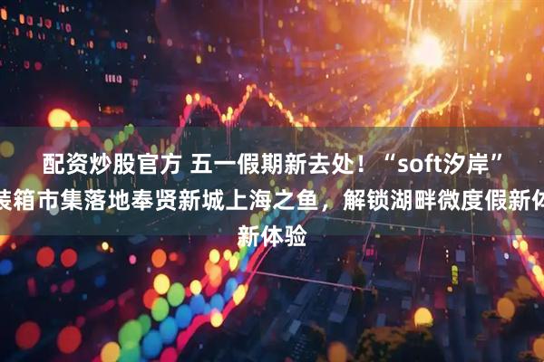 配资炒股官方 五一假期新去处！“soft汐岸”集装箱市集落地奉贤新城上海之鱼，解锁湖畔微度假新体验